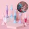Pink 5D Diamond Pen for Painting Pen, Flower Pot Shaped Comfort Grip Standable Ergonomic Point Drill Pen for Painting and Nail Art,Diamond Pen for Painting Kits and Accessories